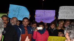 RECLAMO. Los vecinos de Derqui lanzaron un caliente reclamo por seguridad..