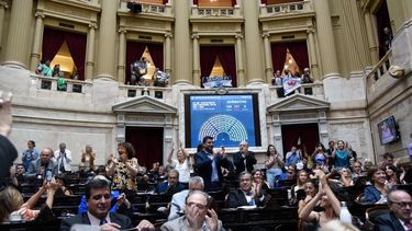 ESTA VEZ SÍ. Diputados sesionó por primera vez desde el 24 de noviembre, tras 3 reuniones fallidas..