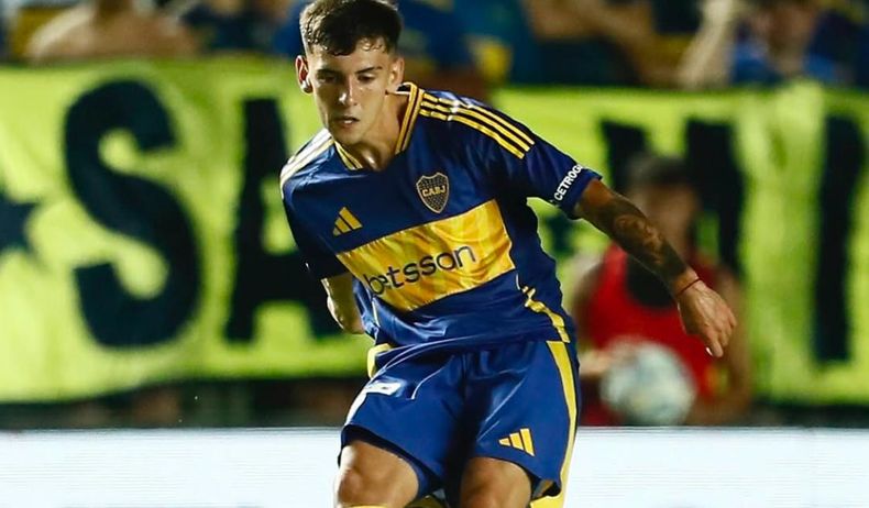 CLASE. Camilo Rey Domenech se destacó con sus toques y despliegue.