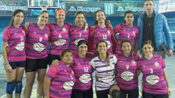3X0. Las chicas de Sinergia, que vencieron a Racing..