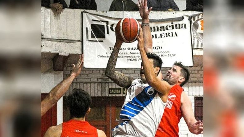AFUERA. Fioretti y Prego, como Hebraica y Sportivo, se quedan sin playoffs. (FOTO: Básquet Hebraica)..