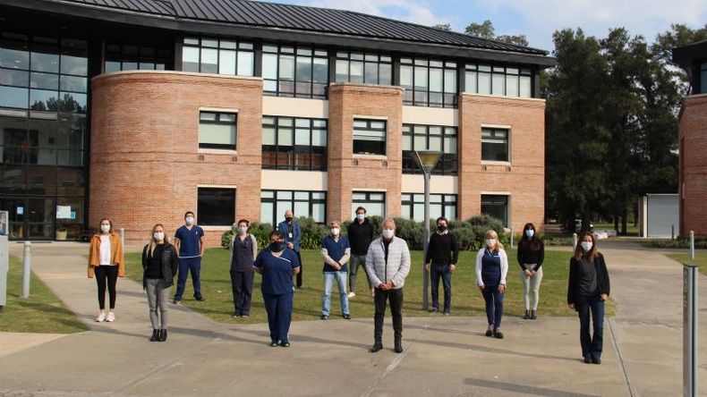 VALOR LOCAL. Equipo de Argenomics, ubicado en el Parque Empresarial Austral de Pilar. .