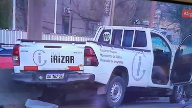 El conductor de la camioneta del Grupo Irizar está fuera de peligro.