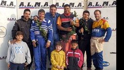 PODIO. Cordone y Oyhanart fueron 3º y sumaron 41 puntos en la general..