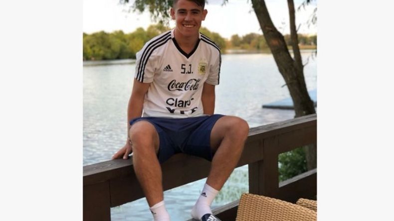 PLAZA ROJA. Franco Camargo pasó días inolvidables en Rusia..