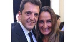 CANDIDATA. Juanes trabajó con Massa en el HCD San Martín..