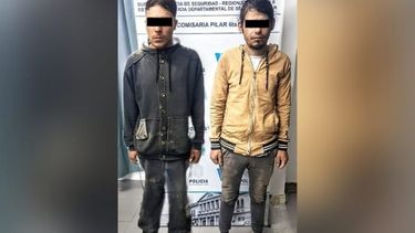 Los detenidos son oriundos del barrio La Loma de Villa Rosa. .