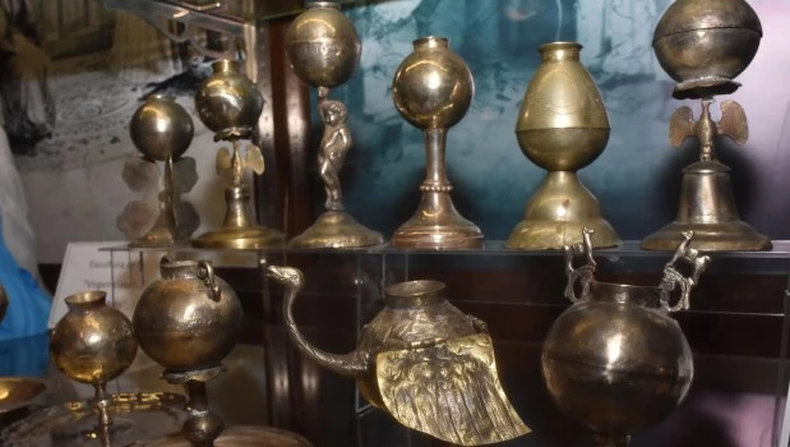 Más de 3.000 mates en exposición. (Gustavo Carabajal).