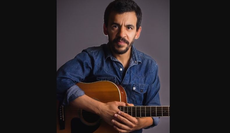 Juampi Ferreyra, este viernes en el Centro Cultural Federal.