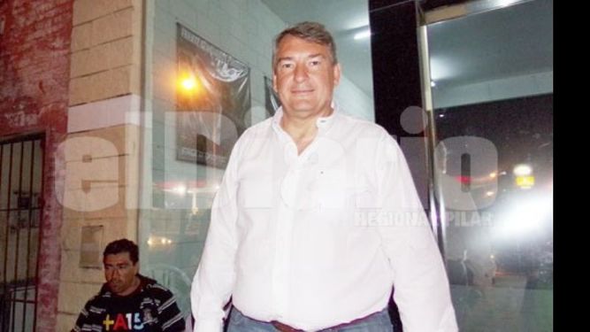 ANTES DE IR CON MASSA. D’Onofrio quedó satisfecho con su elección..