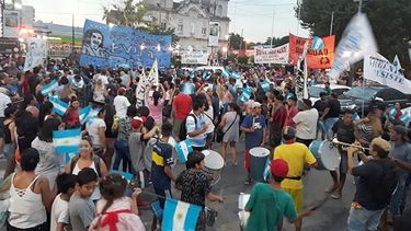 La convocatoria entusiasmó a la dirigencia opositora. .