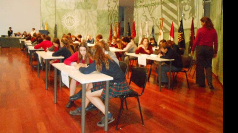De la competencia participaron alumnos de 13 escuelas..