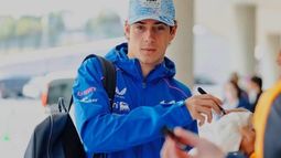 Colapinto firmaría autógrafos durante la exhibición. Colapinto firmaría autógrafos durante la exhibición.