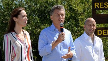 Macri y Vidal, en anuncio de inversión