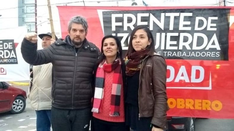 CANDIDATOS. Pablo Busch, Natalia Espasa y Solange Ávila. .