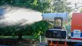 FUMIGACIÓN. Se está llevando a cabo en distintos barrios de Pilar.