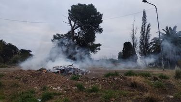 queja vecinal por quema de basura