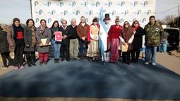 Instituciones y vecinos fueron homenajeados..