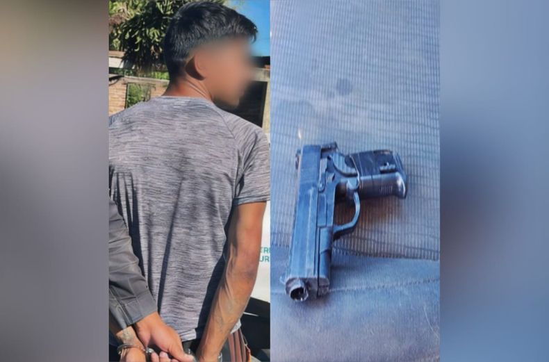 El ladrón detenido tiene antecedentes por robos y venta de droga.&nbsp;