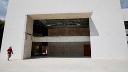 CRECE DESDE EL PIE. La construcción del edificio de la Universidad de Pilar está en su última etapa. CRECE DESDE EL PIE. La construcción del edificio de la Universidad de Pilar está en su última etapa.