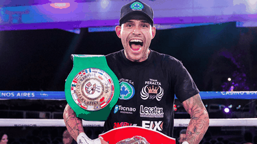 CINTURONES. Yoel El Chacal Peralta es el actual campeón latino welter FIB.