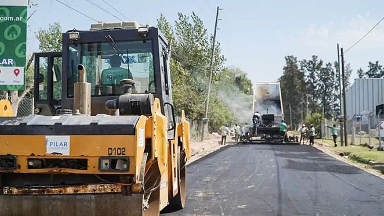 EN OBRA. En el Municipio estiman que los trabajos estarán terminados en unos 5 días..