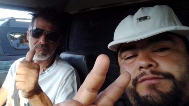 VÍCTIMAS. Daniel Ledesma y Lucas Chanchy Ramírez..