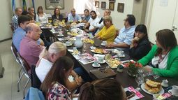 UNIDAD. Cámara de comercio y martilleros buscan levantar el centro pilarense..