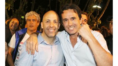 EQUIPO. Ducoté delegó por primera vez la intendencia en Neuspiller..