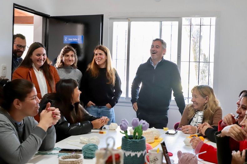 SONRISAS. Federico Achával y Soledad Peralta, esta martes, en El Rocío.&nbsp;