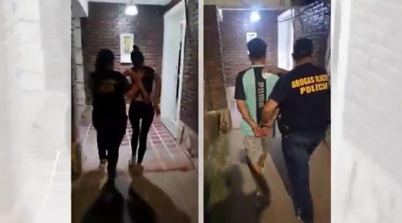 DETENIDOS. Se trata de una mujer de 31 años y un hombre de 25.