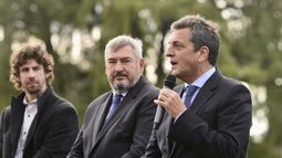 DURO. Sergio Massa cruzó a los empresarios del transporte.