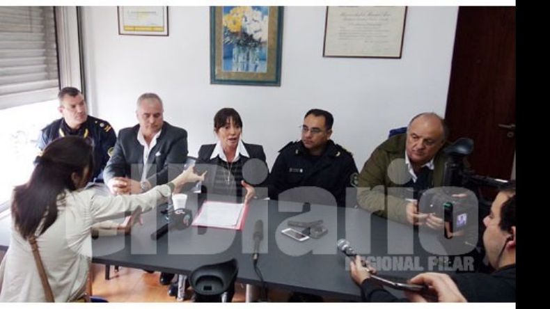 CÚPULA. Autoridades de seguridad del distrito dieron más detalles de la nueva fuerza..