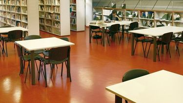 Biblioteca Luis Lagomarsino, de USAL Pilar..