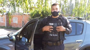 VÍCTIMA. Osvaldo Canteros tenía 25 años y trabajaba en la policía motorizada.