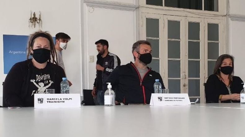 Representantes de diversos lugares se reunieron con el intendente..