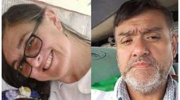 VÍCTIMAS. Sandra Calamaro (48) y Rubén Rodríguez (45)..
