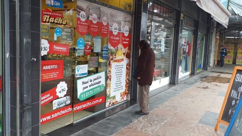 El centro de Del Viso busca recuperarse..