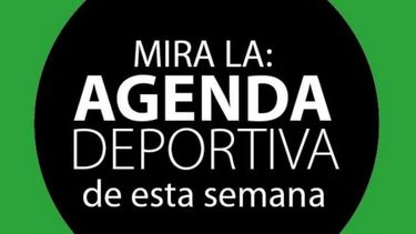 La agenda deportiva