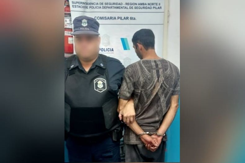 El detenido tiene 32 años y fue detenido en su casa de Villa Rosa.&nbsp;