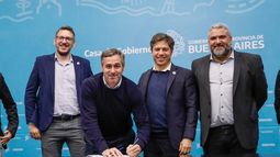 Federico Achával firmó el contrato para la adquisición de nuevo equipamiento.