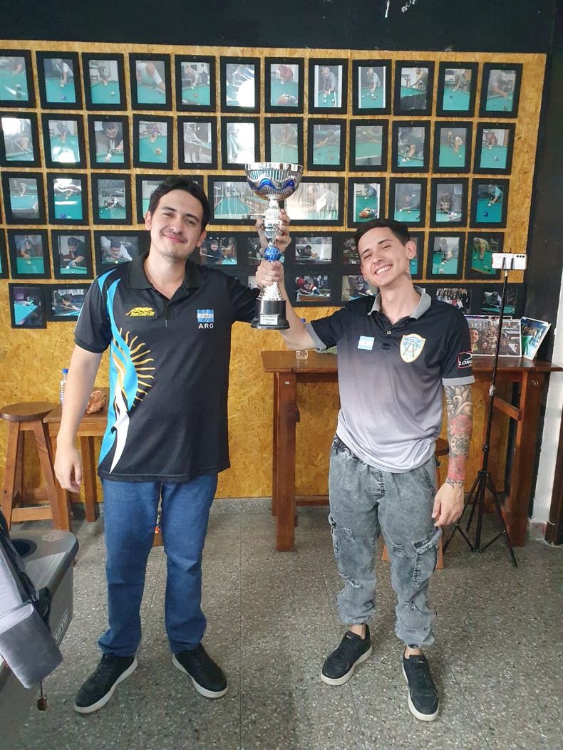 SEGUNDO Y CAMPEÓN. Brian e Ignacio Block definieron el título del certamen.