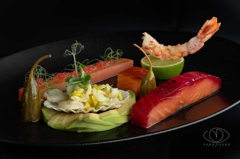 Platos de Dario Giorgeff - head chef Hoteles Alvear