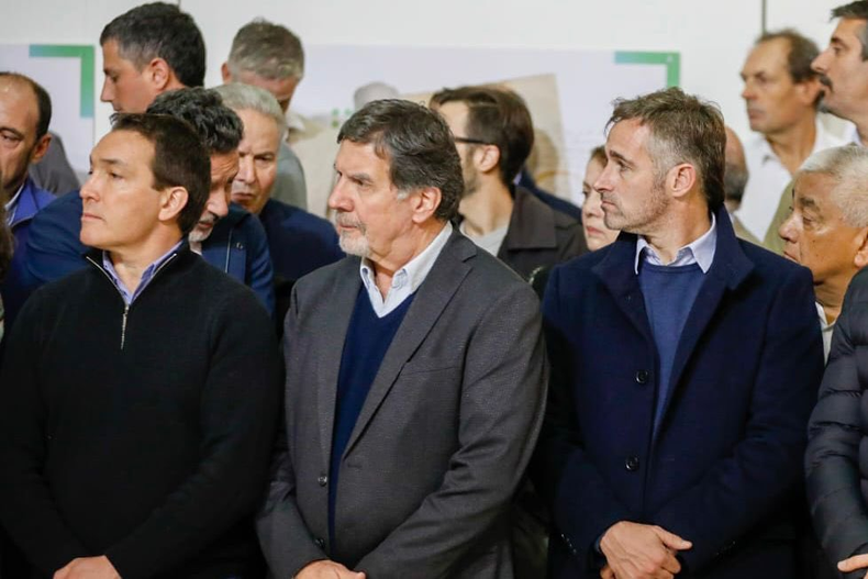 Federico Ach&aacute;val, durante la conferencia de prensa de Axel Kicillof.&nbsp;