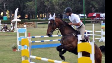 SALTO. Brunello correrá hoy la última prueba del Círculo Individual..