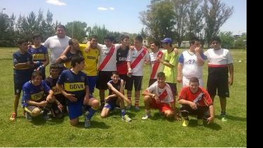 AMISTOSO. Los chicos del Programa jugarán con la Selección Argentina de Fútbol 11..