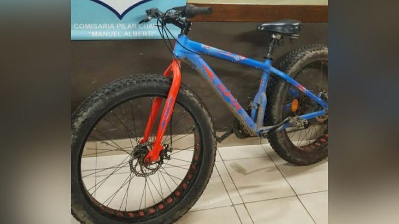 La bicicleta está valuada en 100.000 pesos y la vendían por 12.000 a través de Facebook. .