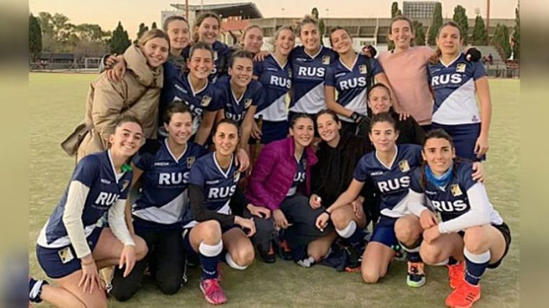 FESTEJO. Champagnat tendrá a sus dos equipos de Primera en Zona Campeonato..