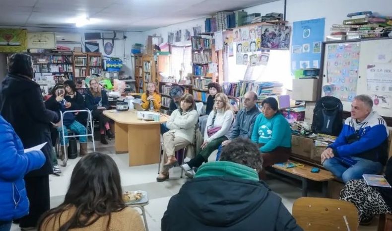 Una de las jornadas de Cine al Barrio en Palabras de Alma.&nbsp;