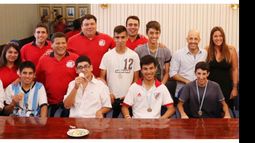 Medallistas, en la Muni